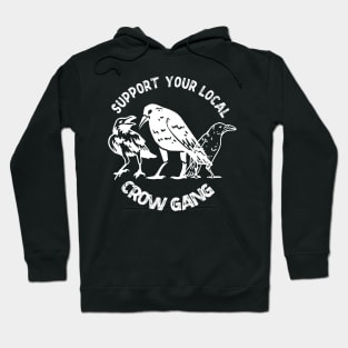 Street Crow gang funny vintage ravens lovers Christmas gift Hoodie